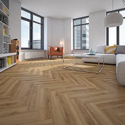 LONGEVITY SPC HERRINGBONE EW2600 HONEY OAK | OWN LABEL