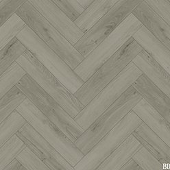 OMEGA LVT L/GREY HB (HERRINGBONE DB005 (125*600MM) | OWN LABEL