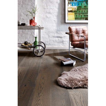 Parketlentės BOEN Stonewashed 209 mm Ąžuolas Brown Jasper Live Natural šukuotas