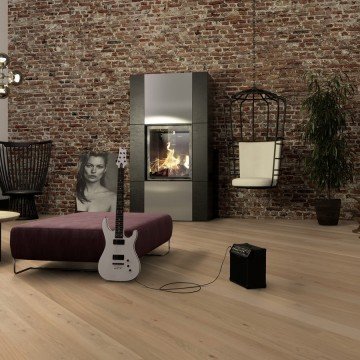 Parketlentės BOEN 181 mm Planks Ąžuolas Animoso Live Pure šukuotas