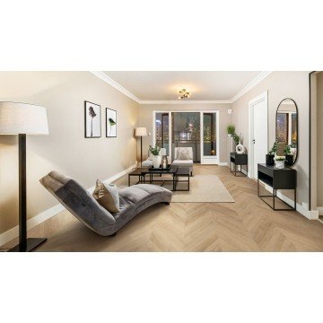 SPC vinilinė grindų danga Solen Chevron 2.5 mm Province Oak